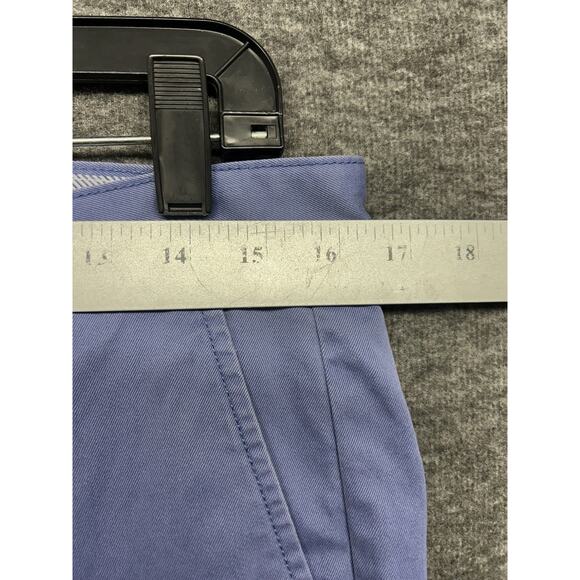 Brooks Brothers Advantage Chino‎ Clark Fit Pants Mens 32x30 Blue Preppy Straight - Picture 2 of 7